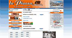 Desktop Screenshot of lapiazzadiscanno.it